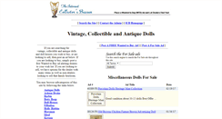 Desktop Screenshot of dolls.icollectorbazaar.com
