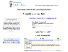 Tablet Screenshot of cookiejars.icollectorbazaar.com