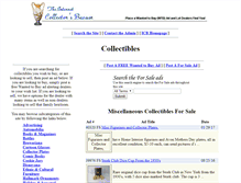 Tablet Screenshot of collectibles.icollectorbazaar.com