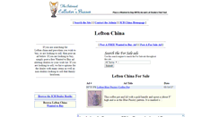 Desktop Screenshot of lefton.icollectorbazaar.com