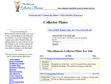 Tablet Screenshot of collectorplates.icollectorbazaar.com